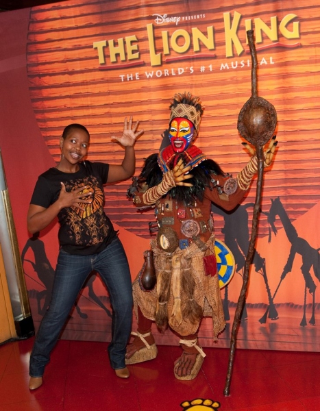 Photo Coverage: Lion King Cast Members Celebrate Unveiling at Madame Tussauds Las Vegas Image