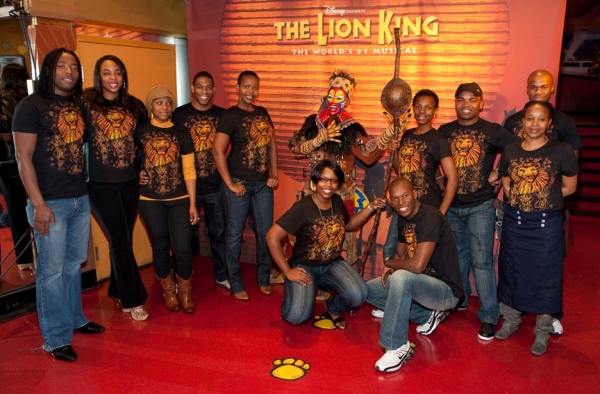 Photo Coverage: Lion King Cast Members Celebrate Unveiling at Madame Tussauds Las Vegas Image