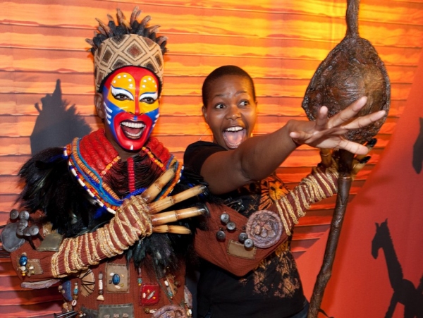 Photo Coverage: Lion King Cast Members Celebrate Unveiling at Madame Tussauds Las Vegas Image