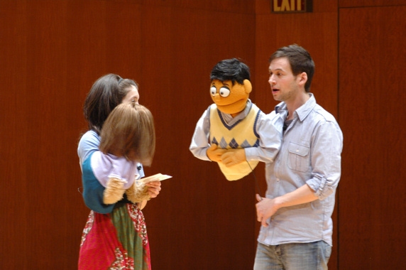 Sarah Stiles, Kate Monster, Princeton and Jed Resnick Photo
