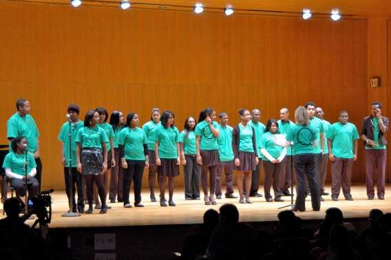 Photo Coverage: FELA!'s Kevin Mambo Leads Sing for Hope-Art U! Program Image
