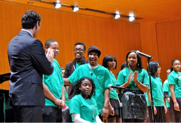 Photo Coverage: FELA!'s Kevin Mambo Leads Sing for Hope-Art U! Program Image