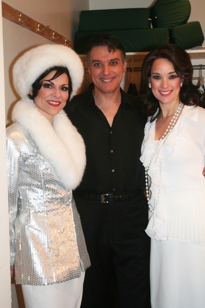 Photo Coverage: Backstage at NINE With Cuccioli at WBT 