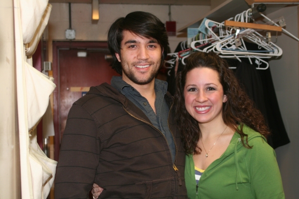 Photo Coverage: Backstage at NINE With Cuccioli at WBT 