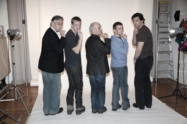 Scott Jaeck, Roderick Hill, Dan Butler, Brian Leahy and Austin Peck Photo