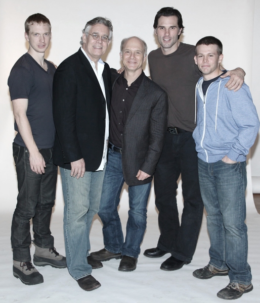 Roderick Hill, Scott Jaeck, Dan Butler, Austin Peck and Brian Leahy Photo