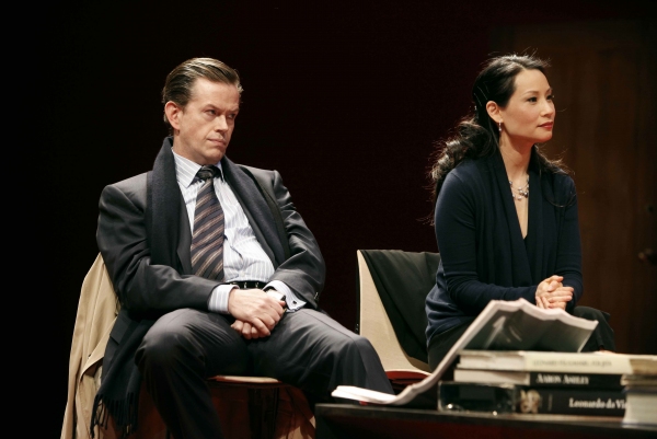 Dylan Baker and Lucy Liu Photo