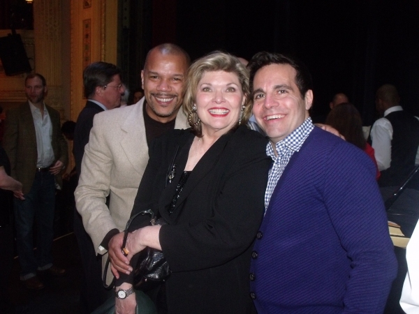 Jerry Dixon, Debra Monk and Mario Cantone Photo