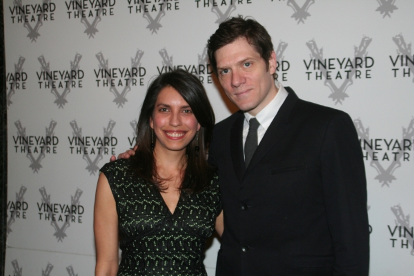 Sarah Stern (Vineyard Theatre Associate Artistic Director) and Adam Rapp Photo