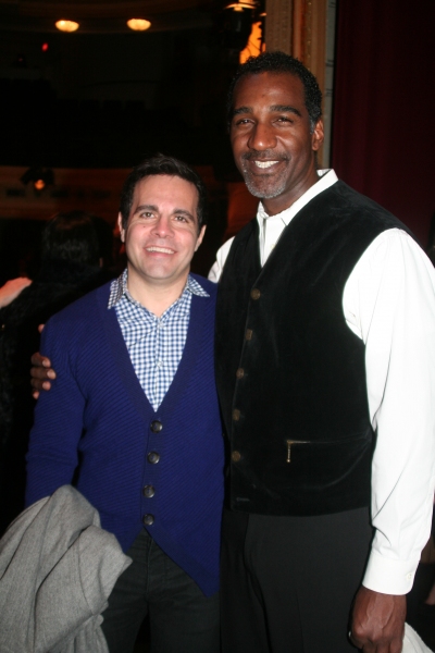 Mario Cantone and Norm Lewis
 Photo