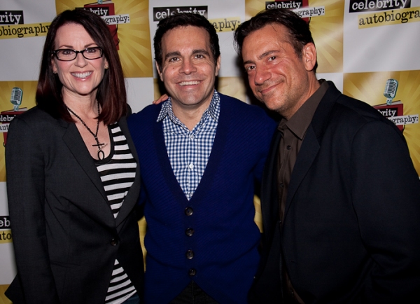 Megan Mullally, Mario Cantone, and Eugene Pack Photo