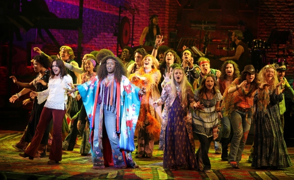 Photo Coverage: New HAIR Tribe Makes Broadway Debut!  Image