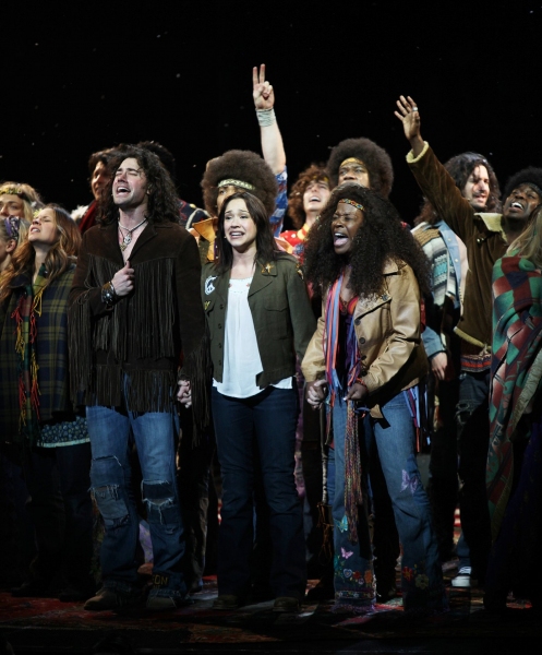 Photo Coverage: New HAIR Tribe Makes Broadway Debut! Image