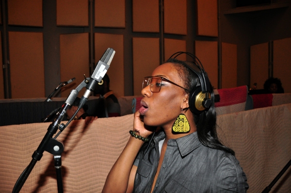 Photo Coverage: FELA! Cast Records Cast Album Image