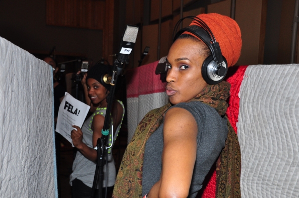 Photo Coverage: FELA! Cast Records Cast Album Image