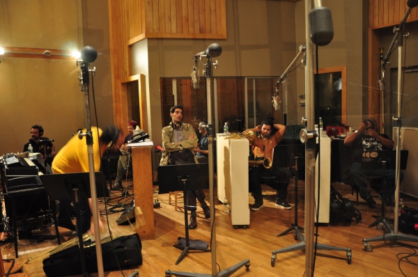 Photo Coverage: FELA! Cast Records Cast Album Image