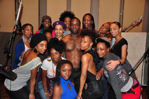 Photo Coverage: FELA! Cast Records Cast Album Image