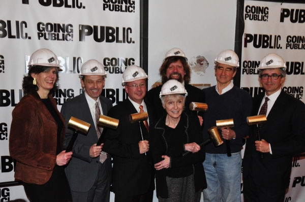 Photo Coverate: The Public Theatre Groundbreaking Image
