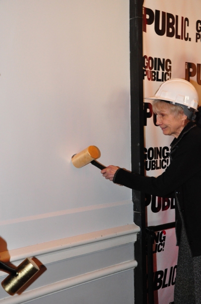 Photo Coverate: The Public Theatre Groundbreaking Image