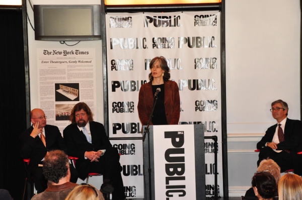 Photo Coverate: The Public Theatre Groundbreaking Image