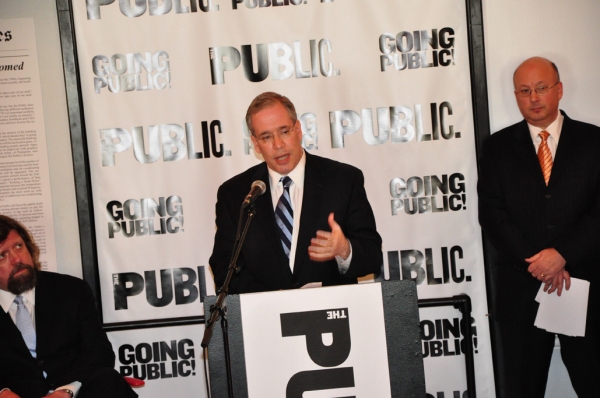 Photo Coverate: The Public Theatre Groundbreaking Image