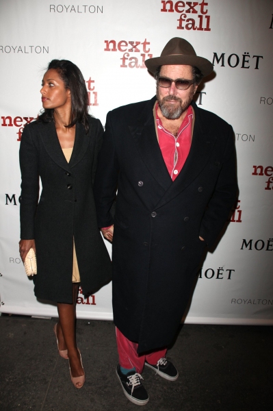 Rula Jebreal and Julian Schnabel Photo