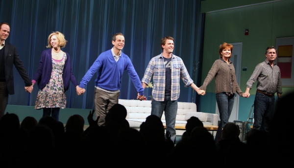 Photo Coverage: NEXT FALL Opening Night Curtain Call Image