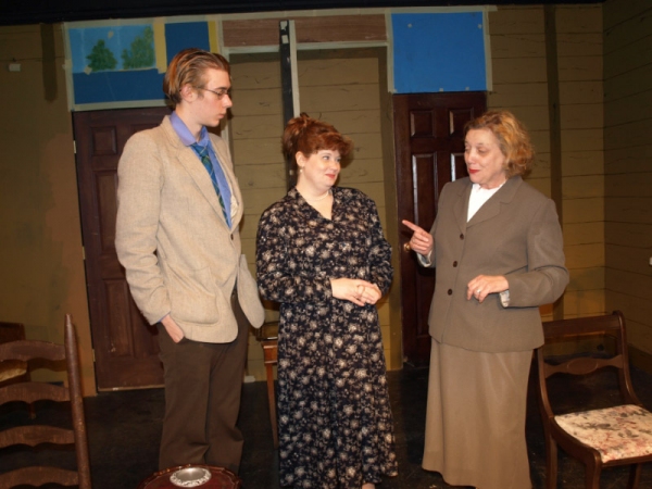 Photo Flash: Rehearsal Photos of Laurel Mill Playhouse's A MURDER IS ANNOUNCED Image