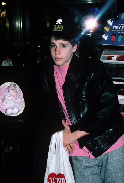 Corey Haim in NYC. 1987 Photo