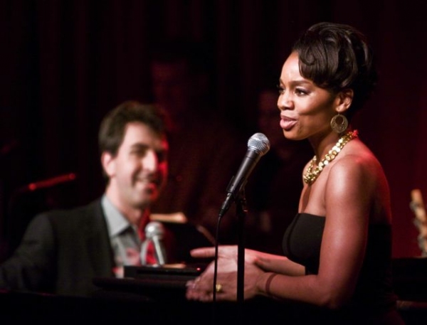 Photo Flash: Jason Robert Brown And Anika Noni Rose at Birdland Image