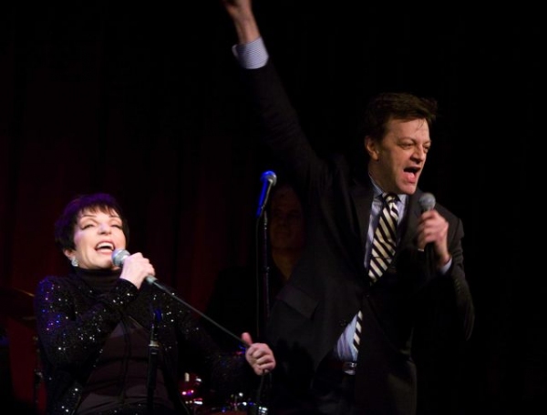 Photo Flash: Stars Come Out to Celebrate Liza Minnelli's 64th Birthday at Birdland's Cast Party 
