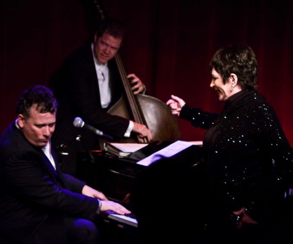 Billy Stritch, Steve Doyle and Liza Minnelli Photo