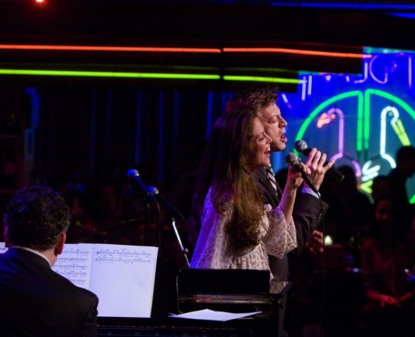Photo Flash: Stars Come Out to Celebrate Liza Minnelli's 64th Birthday at Birdland's Cast Party Image