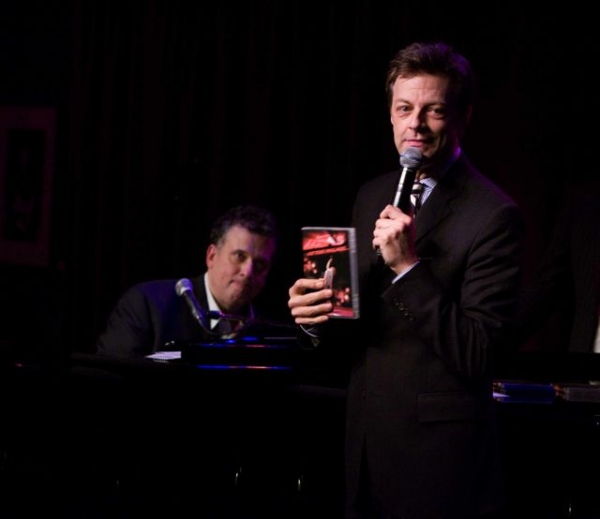 Billy Stritch and Jim Caruso Giving Away LIZA'S...AT THE PALACE! DVDs Photo