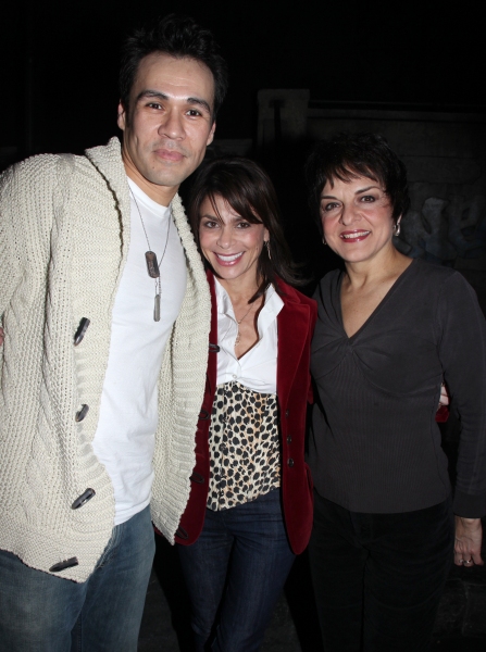 Michael Balderrama, Paula Abdul & Priscilla Lopez Photo