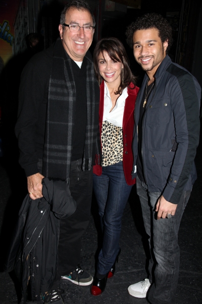 Kenny Ortega, Paula Abdul & Corbin Bleu Photo