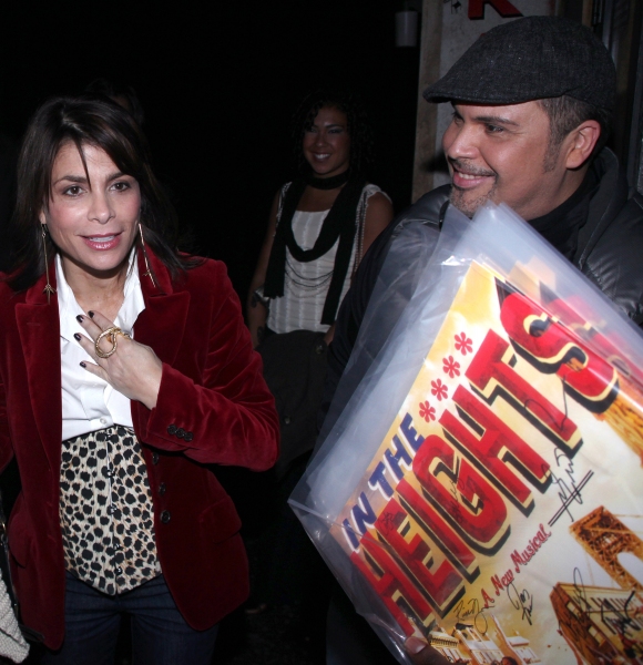 Photo Coverage Exclusive: Abdul & Ortega Visit IN THE HEIGHTS Image