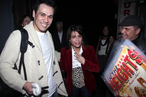 Photo Coverage Exclusive: Abdul & Ortega Visit IN THE HEIGHTS Image