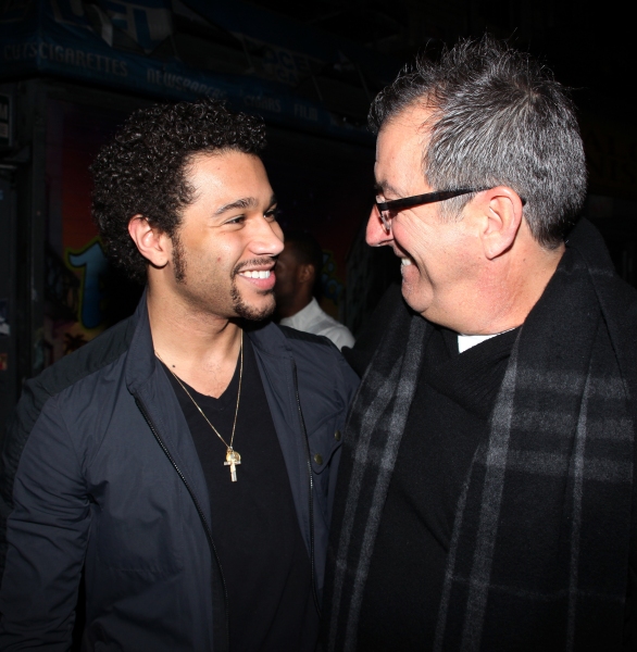Photo Coverage Exclusive: Abdul & Ortega Visit IN THE HEIGHTS Image
