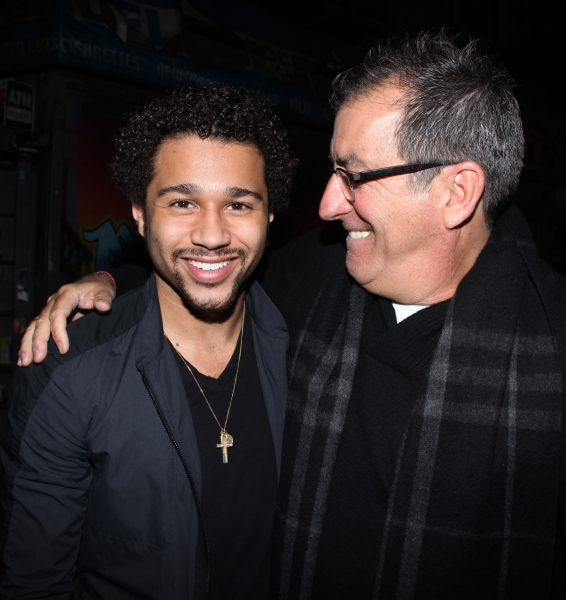 Photo Coverage Exclusive: Abdul & Ortega Visit IN THE HEIGHTS Image