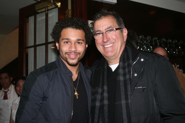 Photo Coverage: Corbin Bleu Portrait Unveiled at Tony's diNapoli Image
