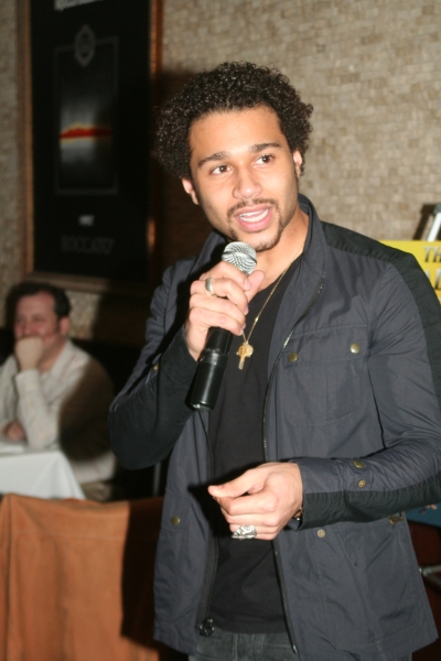Photo Coverage: Corbin Bleu Portrait Unveiled at Tony's diNapoli Image