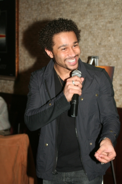 Photo Coverage: Corbin Bleu Portrait Unveiled at Tony's diNapoli Image