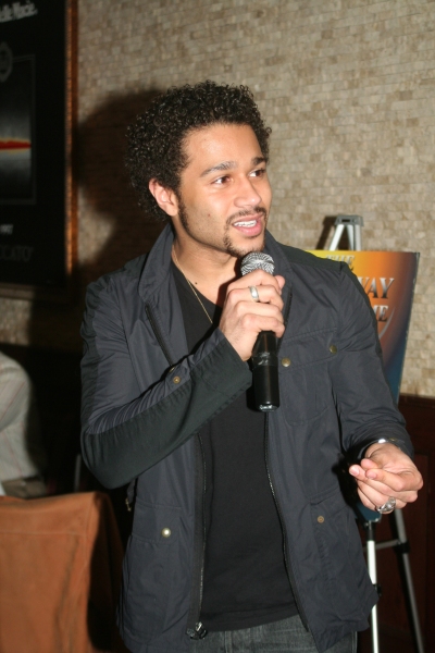 Photo Coverage: Corbin Bleu Portrait Unveiled at Tony's diNapoli Image