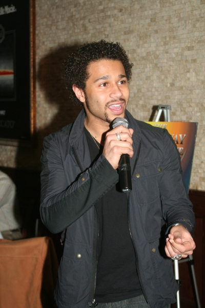Photo Coverage: Corbin Bleu Portrait Unveiled at Tony's diNapoli Image