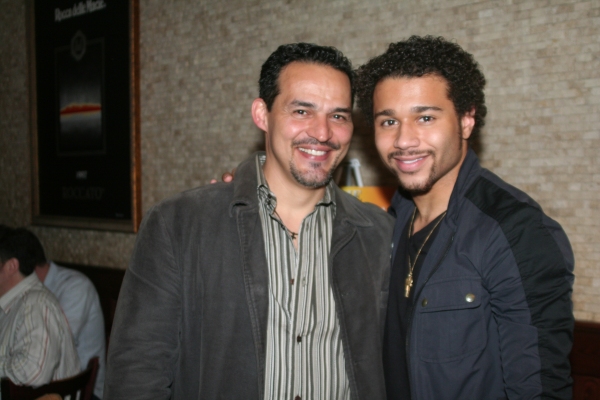 Photo Coverage: Corbin Bleu Portrait Unveiled at Tony's diNapoli Image