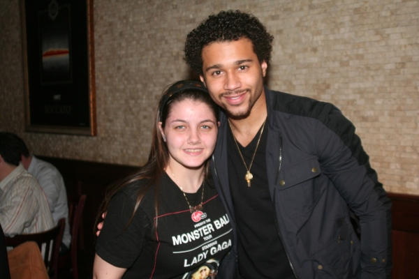 Photo Coverage: Corbin Bleu Portrait Unveiled at Tony's diNapoli Image