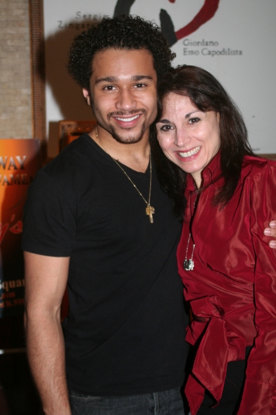Photo Coverage: Corbin Bleu Portrait Unveiled at Tony's diNapoli Image