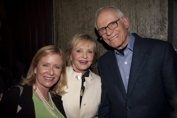 Eve Plumb, Florence Henderson and Alan Bergman Photo