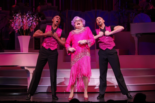 Dame Edna and Dancers Photo